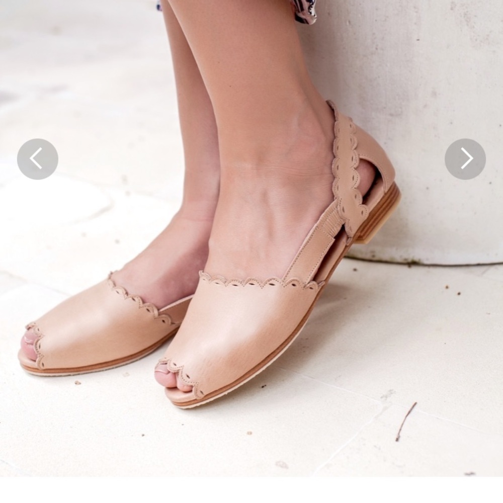 BALI ELF Hazy Sun Leather Flats
